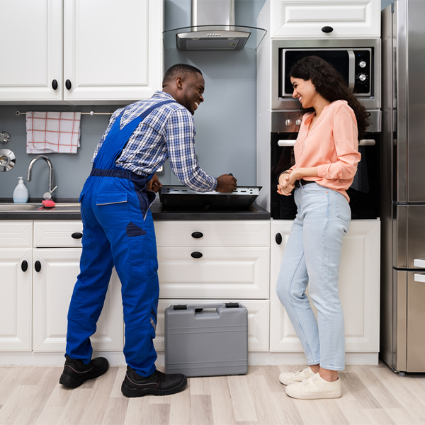 can you provide an estimate for cooktop repair before beginning any work in Highmount New York